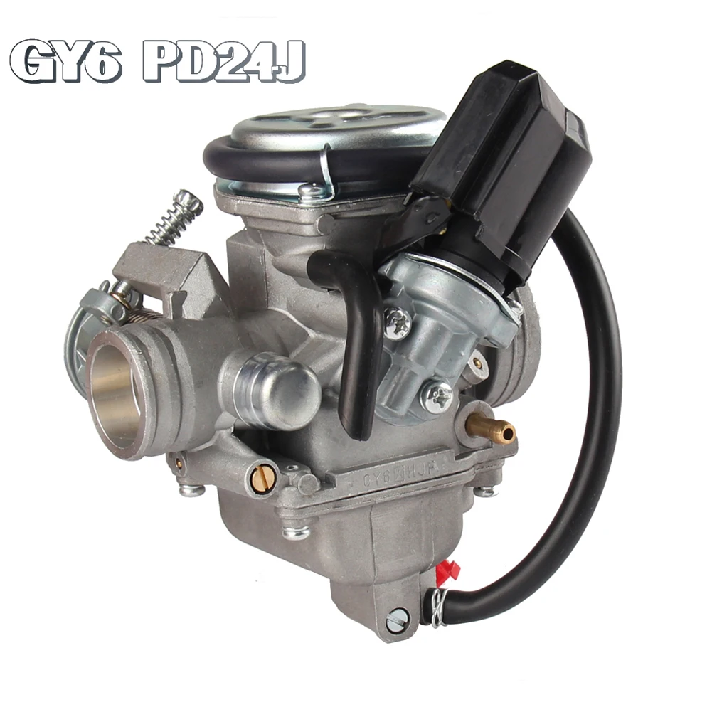 Карбюратор для мотоцикла Carb GY6 PD24J 125cc 150cc, подходит для скутера BAJA, квадроцикла, картинга, скутера 125cc PD24J, запчасти для мотоцикла