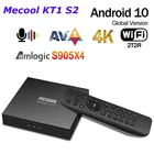 Приставка Смарт-ТВ Mecool KT1, Android 10,0, 4K, 2T2R, 2 + 16 ГБ, Wi-Fi