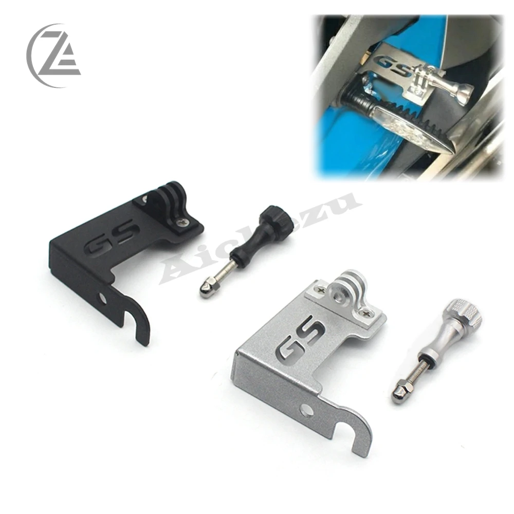 

ACZ Motorcycle Accessories Front Left Bracket For Go Pro Camera Cam For F650GS F700GS F800GS