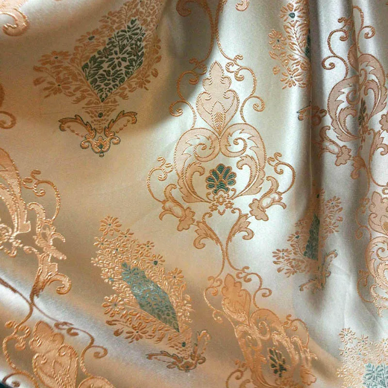 Роскошные занавески с вышивкой в европейском стиле из материала роскошные виде
