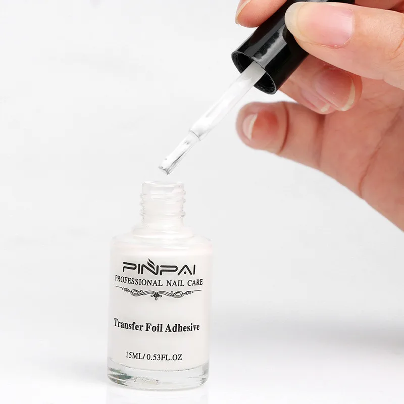 1 шт. профессиональная фольга на клеевой основе для ногтей Гель лак маникюра