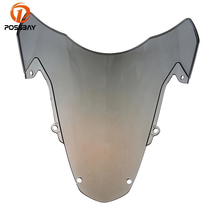 Posbay мотоцикл лобовое стекло двойной пузырь для Suzuki K3 2003 2004 ветер экран кафе
