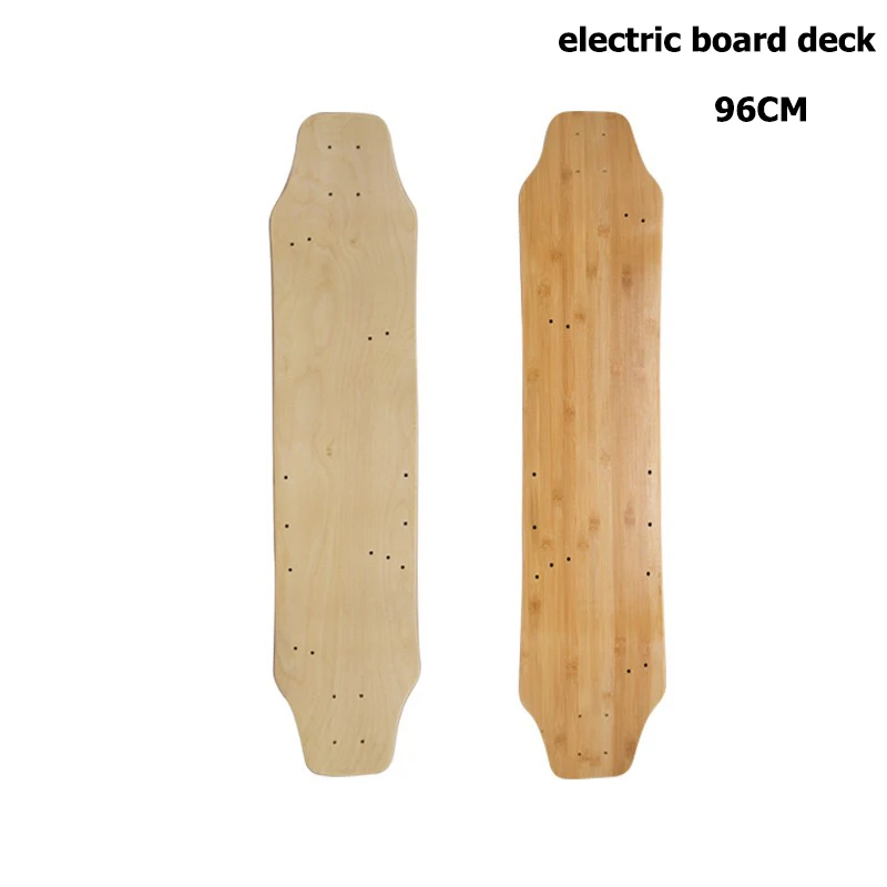 96cm Cross-Country Skateboard Deck 10 Tier Maple Board Four Wheel Electric Board DIY Deck Parts Supply