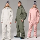 Слитный лыжный костюм Searipe для пары, для мужчин и женщин, для сноуборда, сноуборда, куртка, любит лыжные брюки и куртку, теплый лыжный комбинезон