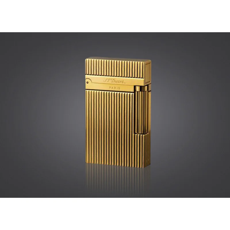 Новая Винтажная яркая звуковая газовая зажигалка dupont, ветрозащитная медная Зажигалка для сигарет