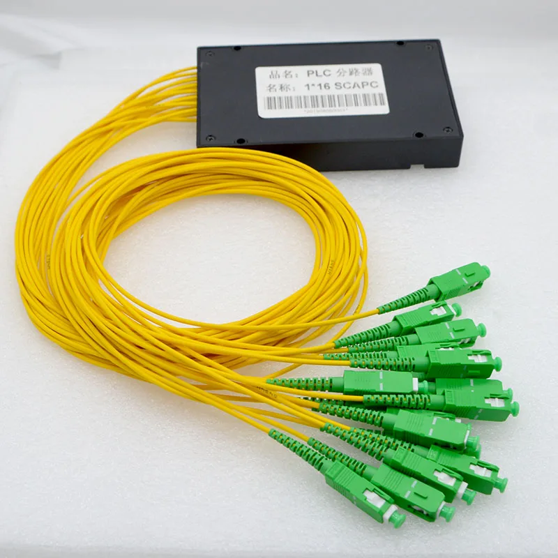 1 шт. Новый SC/APC Pull Cone оптоволоконный сплиттер 1*16 PLC Box 1260 ~ 1650nm G657A1 специальный