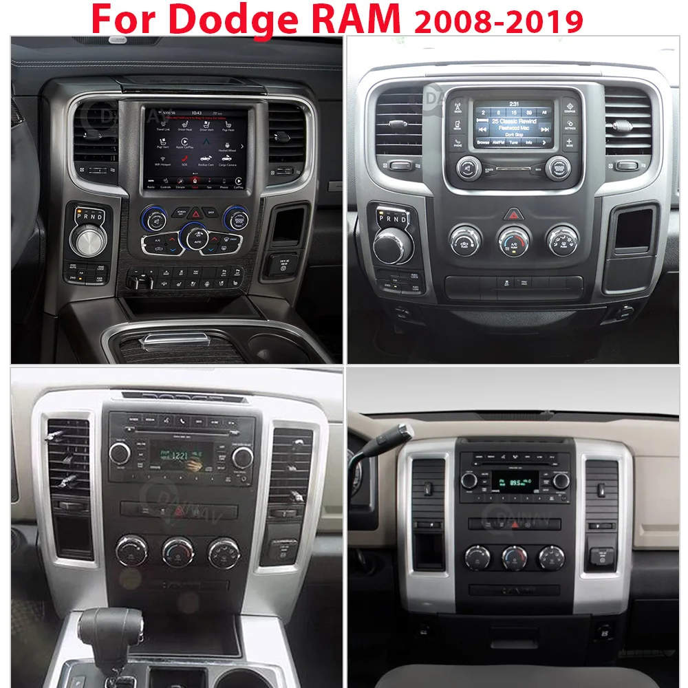 Вертикальная Автомобильная магнитола PX6 Android Telsa для Dodge RAM 2008-2019 автомобильная