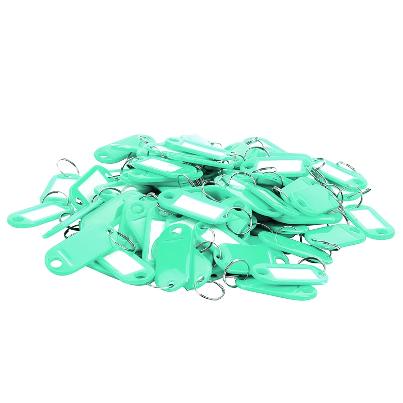 Key Ring Tags(100pcs green