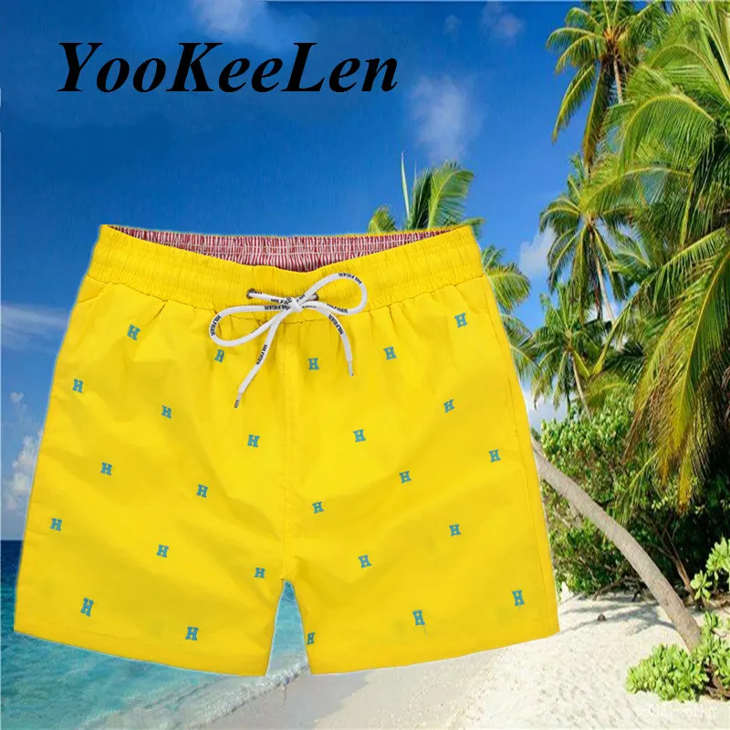 YooKeeLen Летние повседневные штаны для серфинга мужчин пляжный купальник