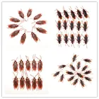 Забавная игрушка для розыгрыша, шутка, специальная реалистичная модель, имитация искусственной резины, тараканов, петух, Жуков, игрушка для розыгрыша, 10 шт.лот