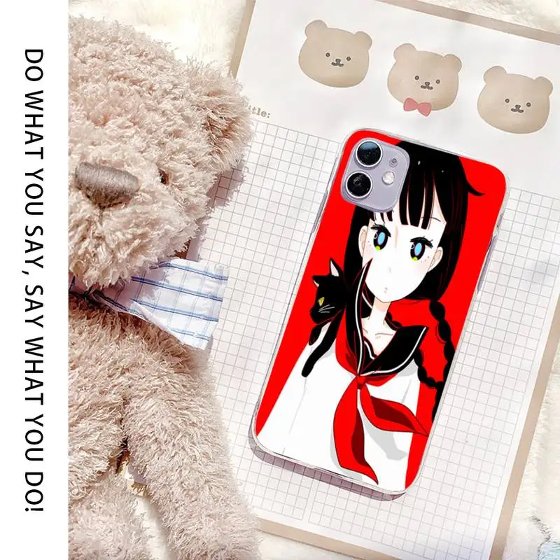 Motirunner милая девушка мягкий силиконовый чехол для телефона из ТПУ с принтом &quotдля