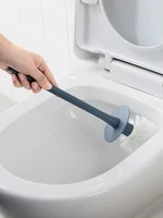 modern hygienic toilet brush holder cleaning eco friendly toilet brush simple plastic salle de bain household items de50yh