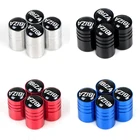 4 шт. Алюминий шток клапана шины автомобиля крышки шины колпачки против пыли грузовик клапанной крышки для SEAT IBIZA автомобиля Средства для укладки волос