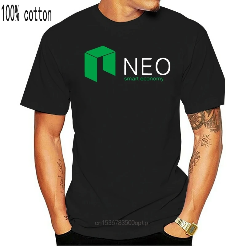 Новинка 2020 модные футболки футболка NEO для криптовалюты BTC ETH S XXL летняя мужская
