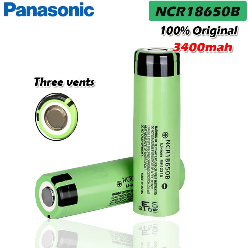 Panasonic новый 100% оригинальный NCR18650B 3 7 V 3400 мА/ч без PCB литий Перезаряжаемые Батарея