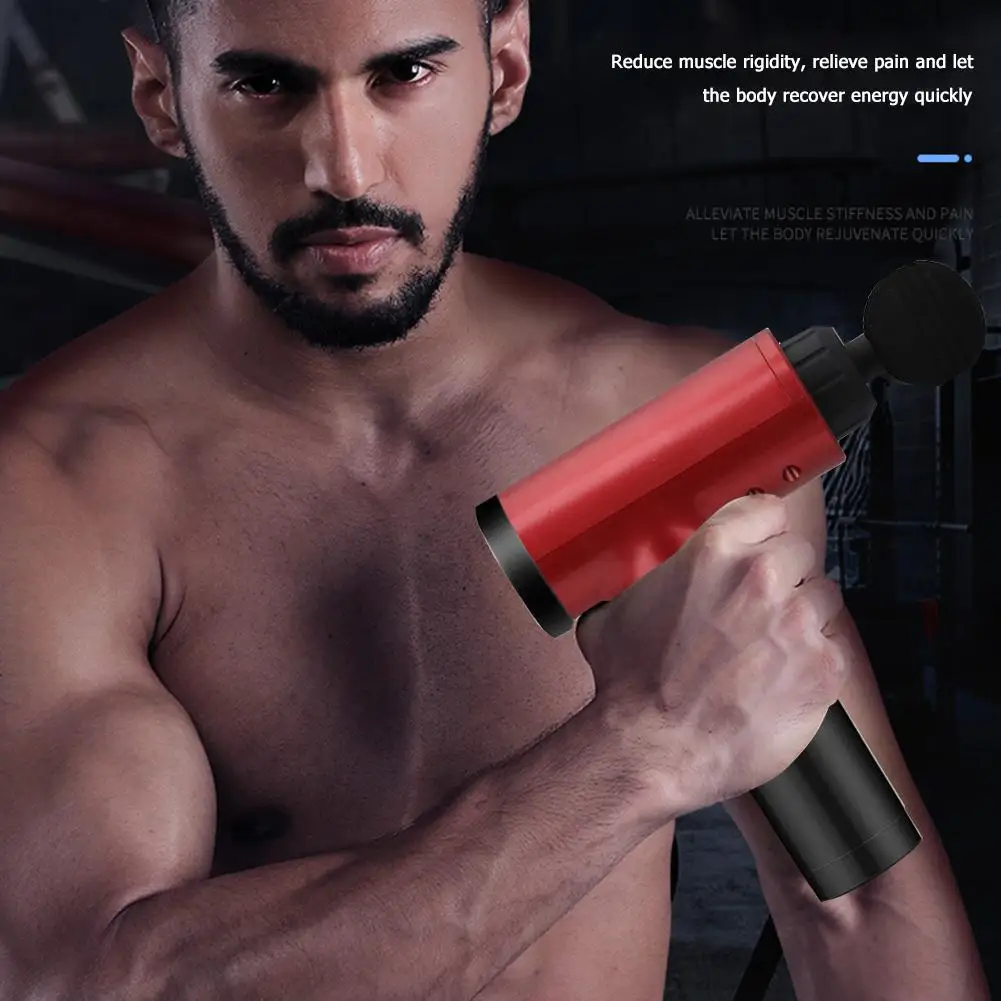 

KH-320 Muscle Massage Gun Deep Tissue Massager Training Exercising Muscle Pain Relief Body Shaping Slimming Relaxation