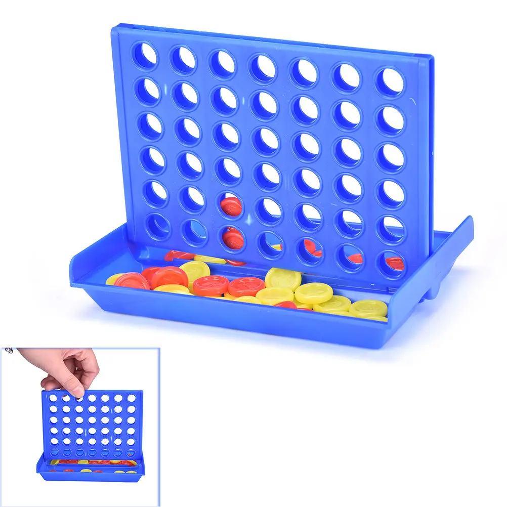

1 Set Connect 4 In A Line Board Game Children's Educational Toys for Kid Sports Entertainment 13.3*9.3*2.3CM