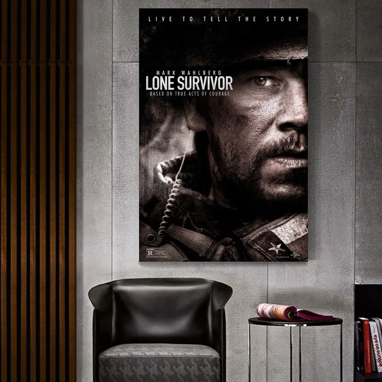 

Lone Survivor Action Movie Poster Decorative Painting Canvas Wall Art Living Room Posters Bedroom Painting