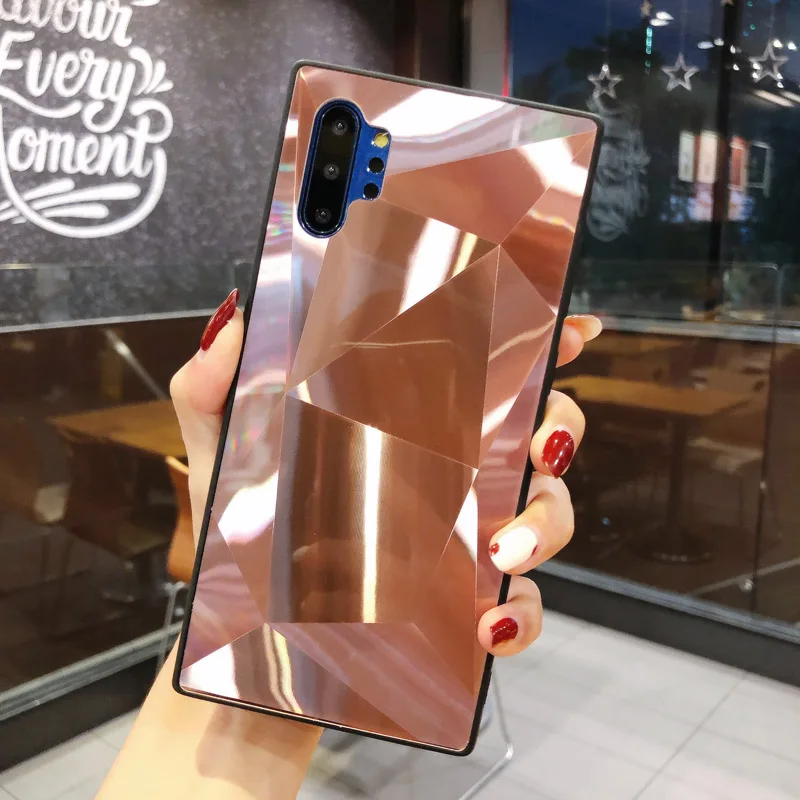 Мягкий глянцевый зеркальный чехол из ТПУ для Samsung J2 J4 J5 J6 J7 J8 Prime Plus 2018 A51 A71 A01 A11 A21 A31