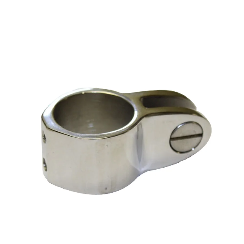 

Бимини верхнее скольжение фитинги 316 нержавеющая сталь оборудование лодки 7/8 дюйма 1 дюйм зеркальное покрытие морской Бимини фитинг для лод...