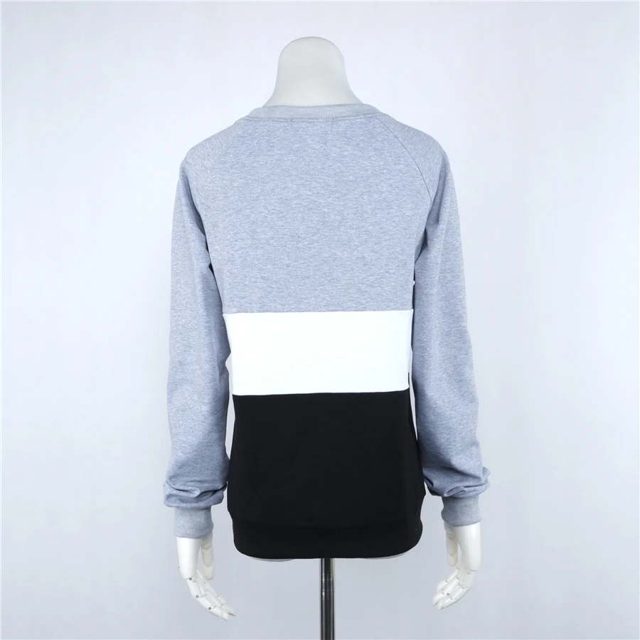 

Clearance Letters Print Loose Pullover Sweatshirt Women Round Neck Long Sleeve Casual Sweatshirts Tops