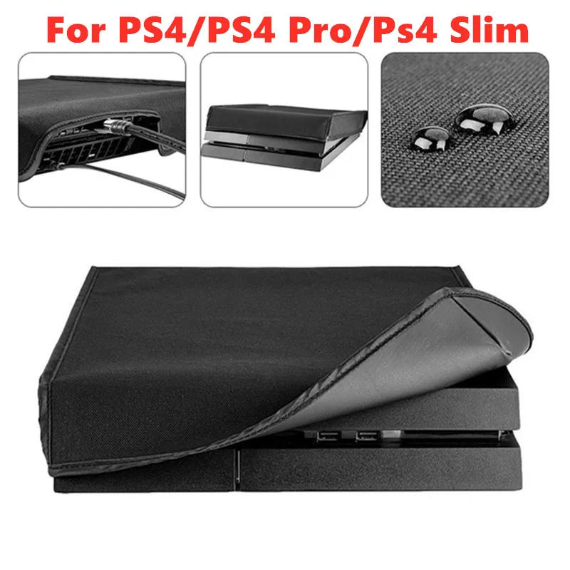

New Black Soft Dust Proof Protector Cover Sleeve Bag Pouch Case for PS4/PS4 PRO/PS4 SLIM Game Console