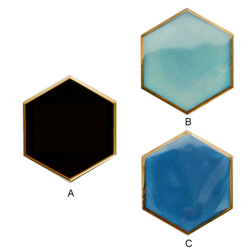 

CXD-Ceramic Coaster Insulation Household Candle Mat Retro Aromatherapy Decoration Mat