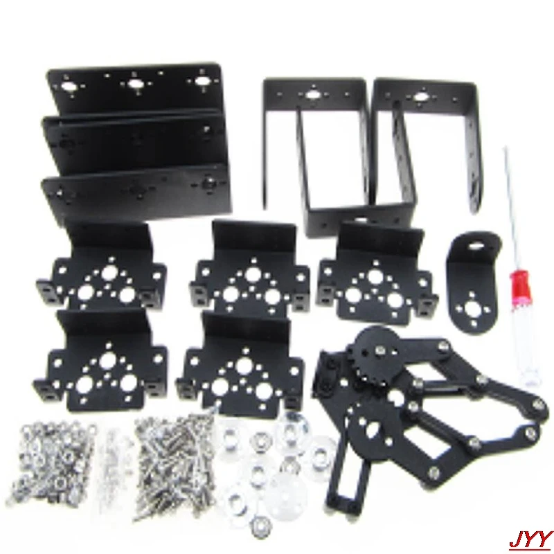 

Новый 6DOF робот рука механический Роботизированный зажим коготь Алюминий для черного A2TS