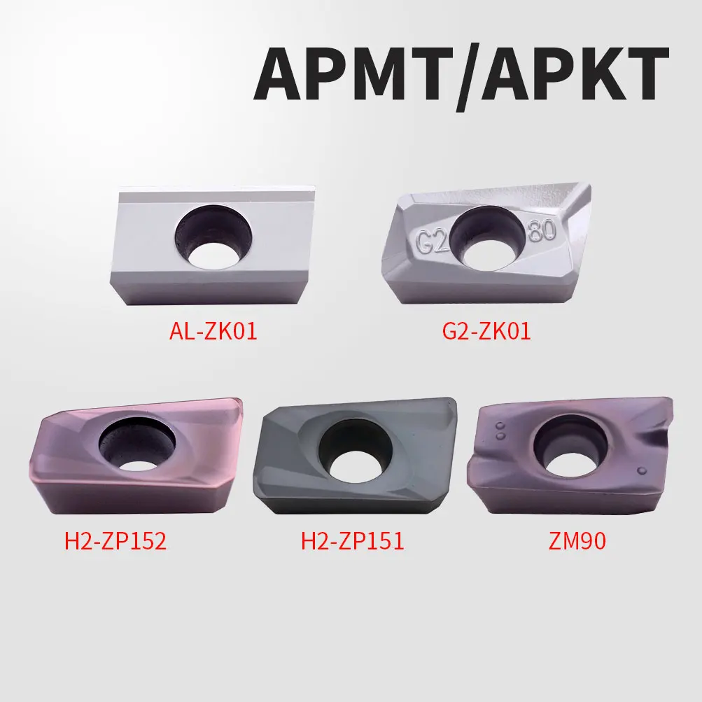 MZG 10 шт. APMT 1135 1604 высокая твердость Титан сплав резания карбида BAP300 BAP400 вкладыши
