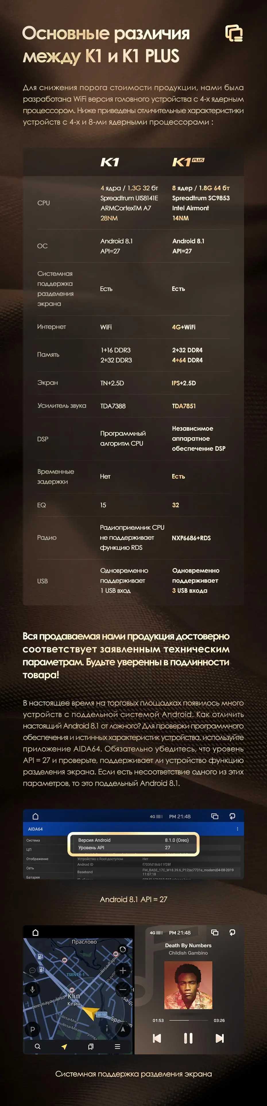 KingBeats штатное головное устройство for Toyota Camry 5 2001 2006 GPS Android 8.1 автомагнитола на андроид магнитола для Тойота Камри 5 xv30 автомобильная мультимедиа Octa Core 8 core*1.8G DDR4 2G ROM 32G RAM / 4+64G