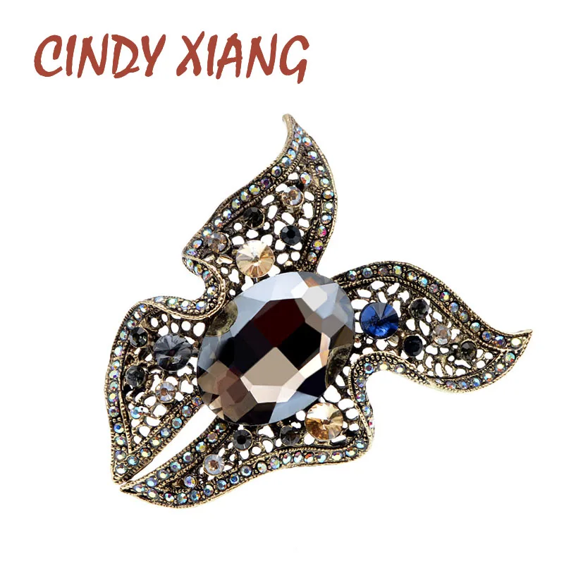 CINDY XIANG Стразы маленькая Автомобильная булавка броши для женщин Креативный