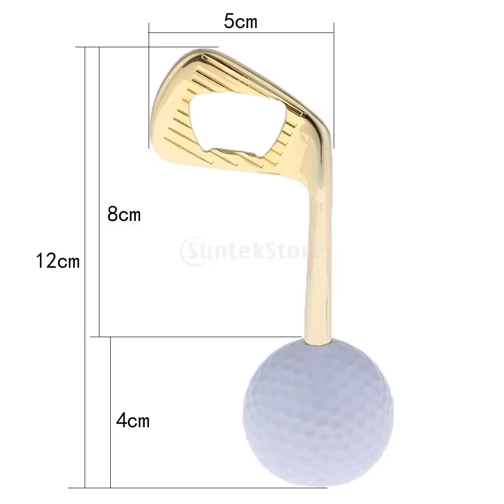 Stainless Steel Bottle Opener Creative Golf Ball Putter Wine And Beer Openers Club Awards Keepsake Souvenir | Спорт и развлечения
