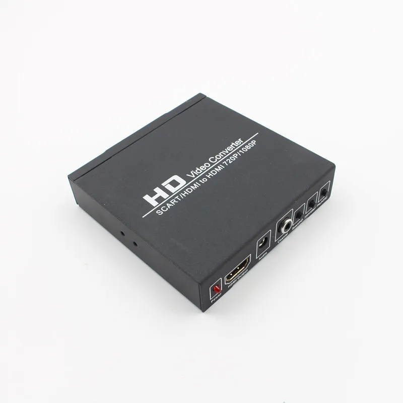 Преобразователь SCART + HDMI в цифровой аудио HDTV 720p 1080p разветвитель преобразователь| |