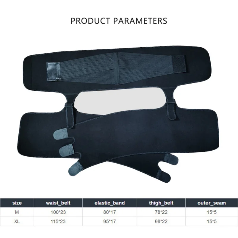 

women Siamese Waist Belt Slimming Leg Shaper Thigh Trimmers Warmer Slender Shaping Legs Belt Fat Burning Wraps Belt Shapers