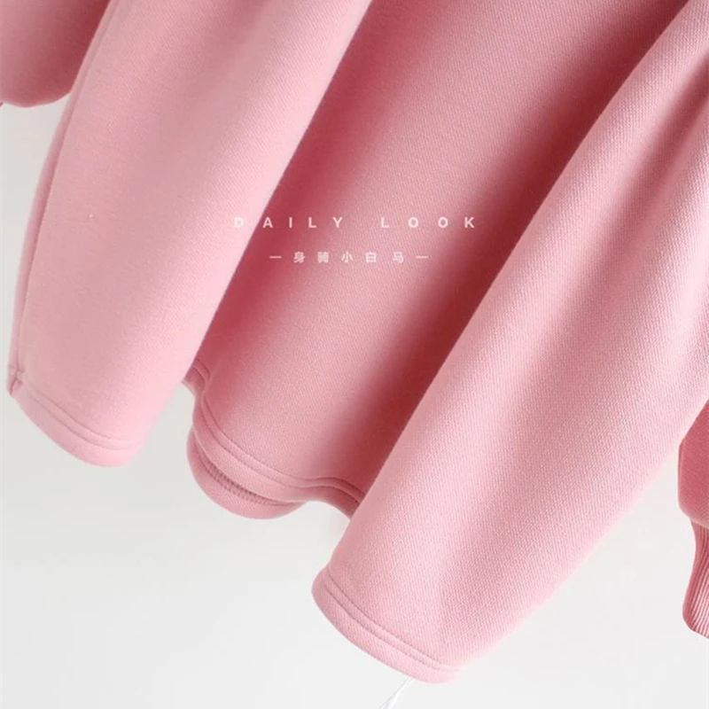 Spring Autumn Oversized Sweatshirt Woman Korean Fashion Women Pullovers Outwear Harajuku Women Sweetshirts Ladies Loose Tops 2XL