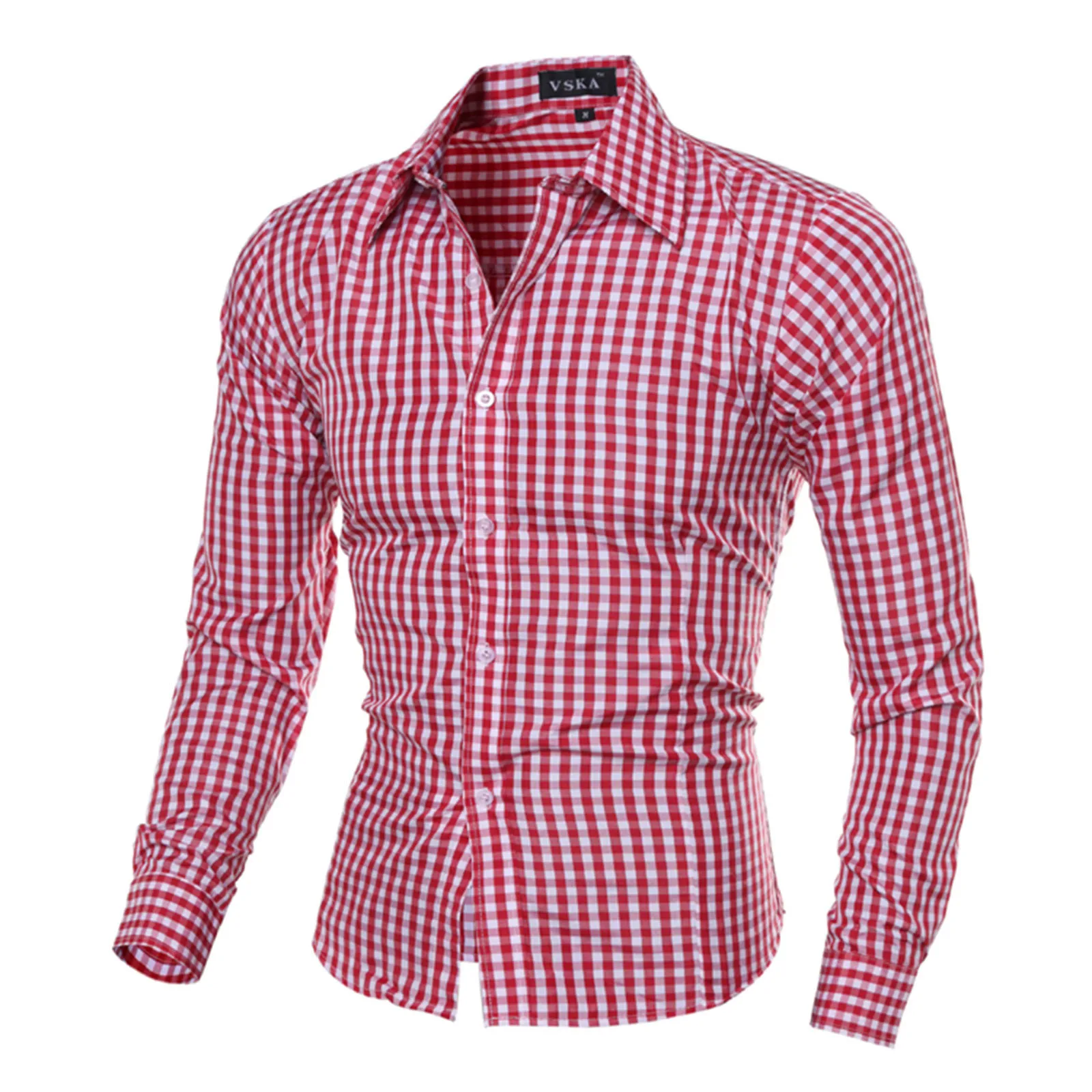 

Top Plaid Winter Casual Blouse Comfy Men Autumn High Рубашки Long-sleeved Shirt New Quality Shirts Self-cultivation Shirts New
