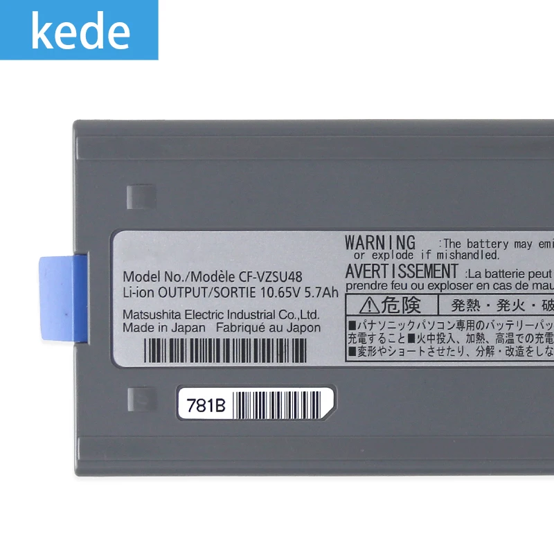 Оригинальная японская батарейка kede новинка фотоэлемент для Panasonic CF19 Toughbook |