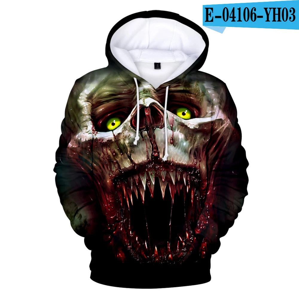 

peculiar Hoodie in Men's Hoodies Kids Fashion Casual Hoodie Sweatshirt Autumn Winter Terror Halloween children Clothing