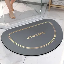 Super Absorbent Bathroom Mat Quick Drying Diatom Floor Mat Easy To Clean Door mat Oil-proof Kitchen rug Non-slip Entrance carpet