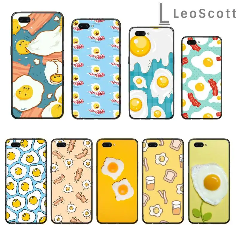 

Funny Egg Styles Phone Case For OPPO R9 R11 R15 R17 RENO Realme S PLUS Normal 2z 3 5 C2 pro