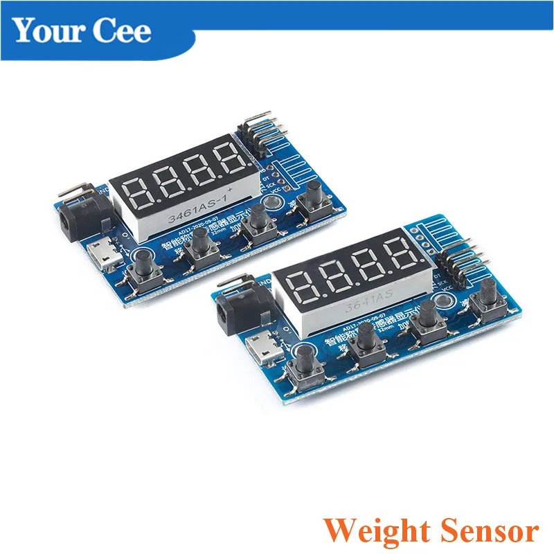 Электронные весы HX711 с функцией измерения яркости | компоненты и принадлежности