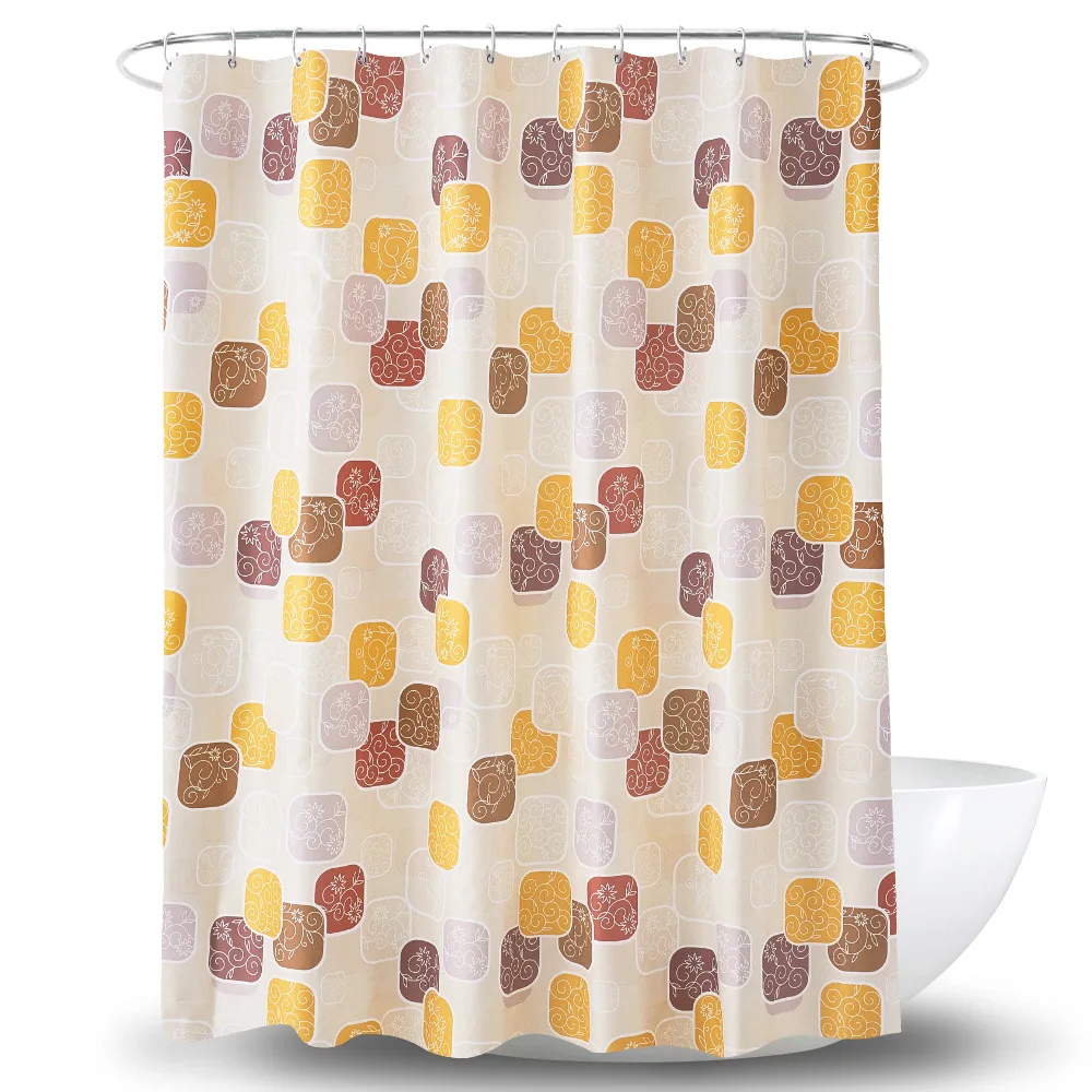 Современные водонепроницаемые занавески для ванной модные душа с принтом зебры