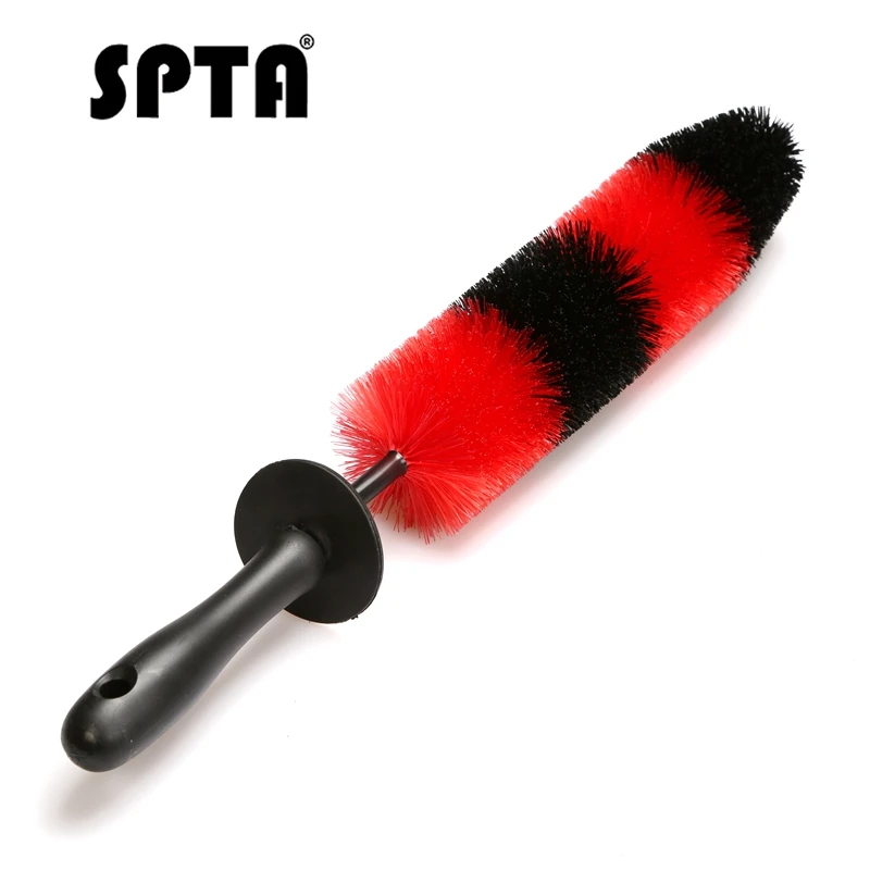SPTA 18 &quotщетка для чистки колес гибкий диск ракета в форме колеса красный и черный