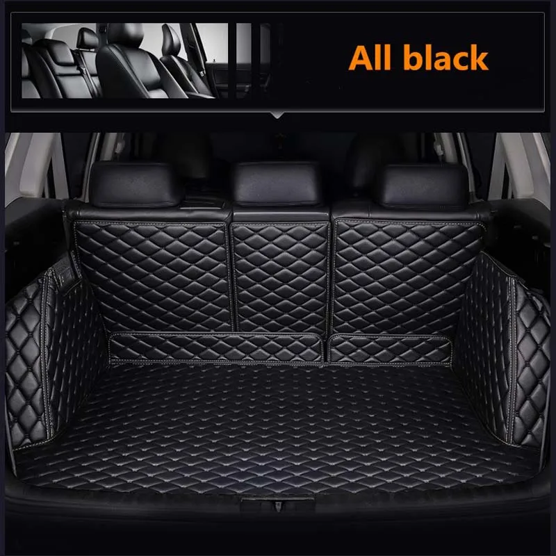 

For bmw e90 3 series 2013~2017 Custom leather Car Trunk Mats Car Cargo Rear Boot Liner Trunk Mat Carpet styling