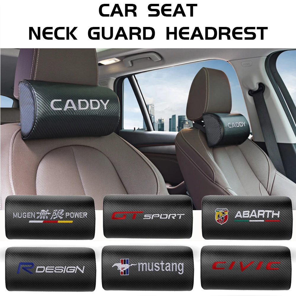 

Car Neck Pillow Pu Leather Headrest For Skoda Rapid Fabia 1 2 Kodiaq Octavia 2 A7 A5 A4 Scala Yeti Superb 3 A5 A7 2 Kamiq Karop