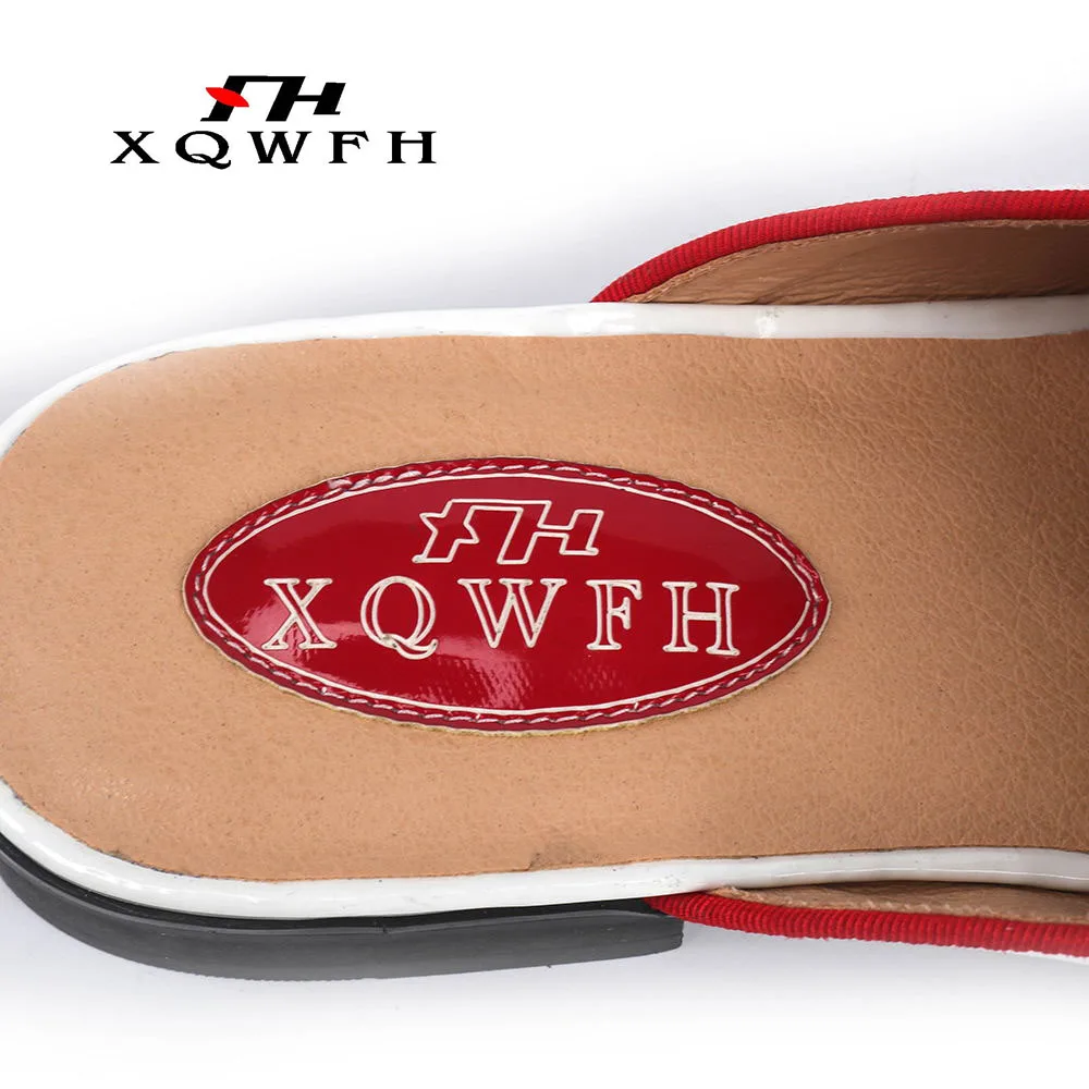 Summer Men's White Leather Slippers Indoor Comfortable Breathable Male Slipper Outdoor Men Beach Shoes Flax Lovers | Обувь