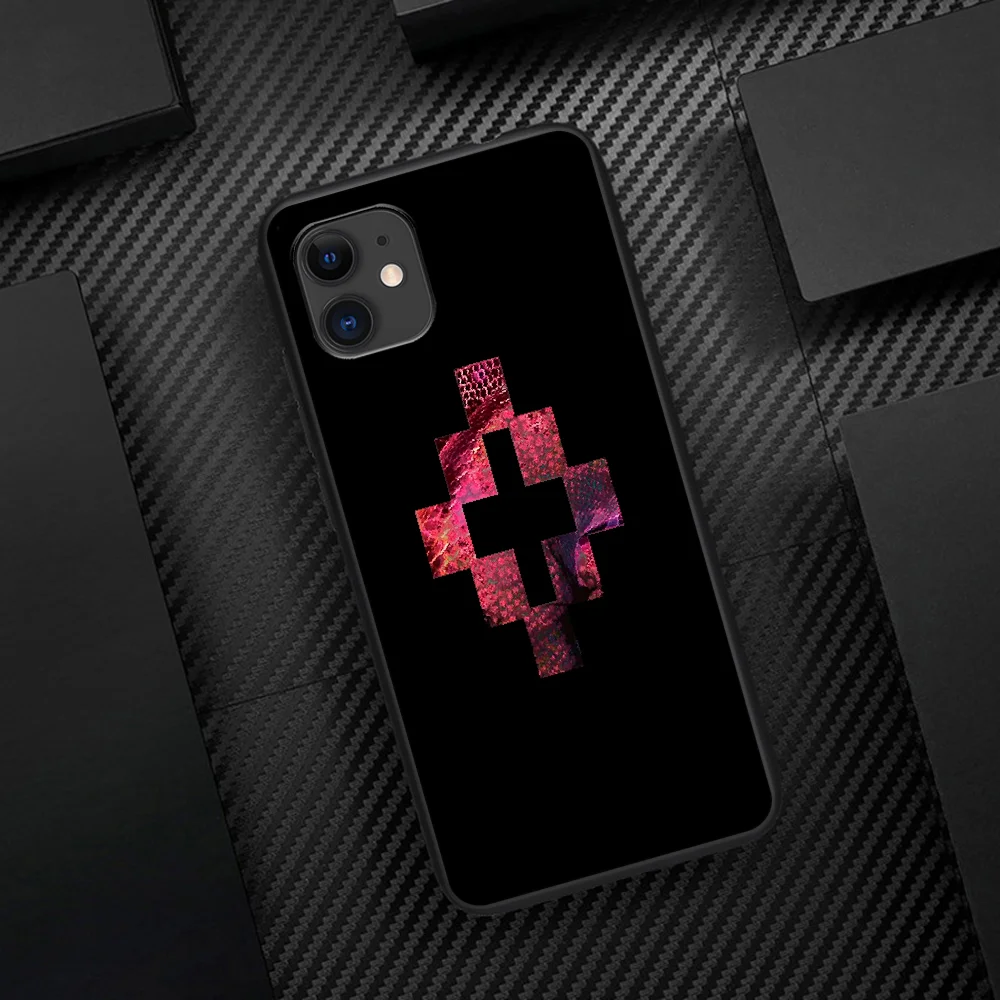 

Fashion Brand Marcelo Burlone Phone Case For Iphone 5 5S SE 2020 6 6S 7 8 Plus 11 12 Mini X XS XR Pro Max black Prime Soft Coque
