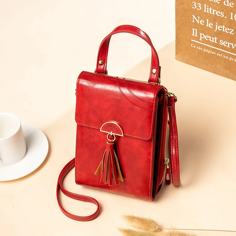 Высокое качество Мини женские сумки на плечо Женский кошелек для телефона