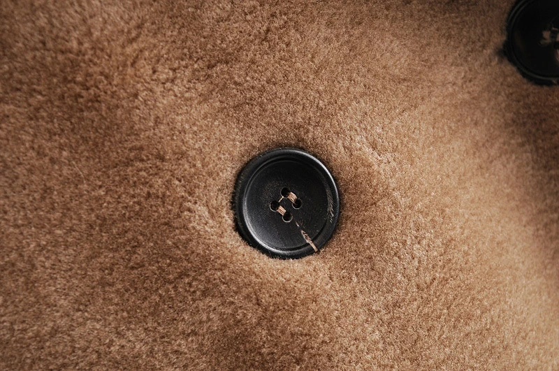 

Women Jacket Coat Thickened Temperament Long Teddy Bear Lady Winter Woolen Coat Faux Fur Fashion Loose Street Warm Overcoat