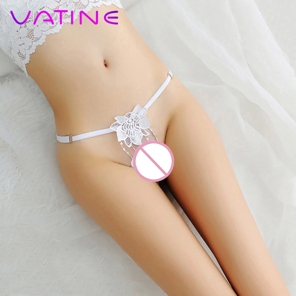 Стринги VATINE трусики танга порно кружевное эротическое нижнее белье с Т образной